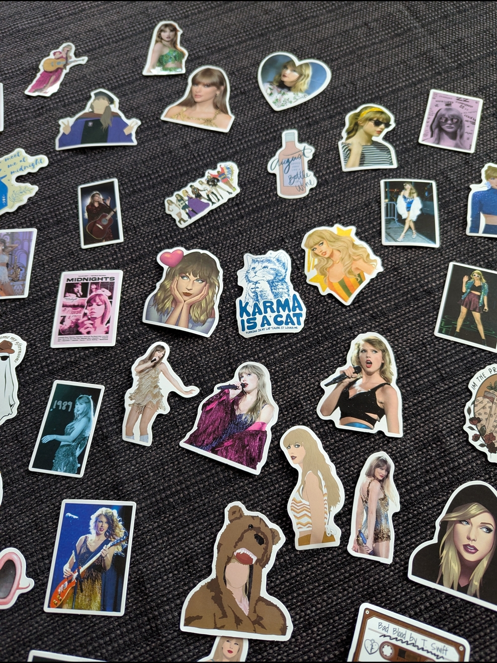 Taylor Swift Multi-Color Sticker Sheet - Picture 4 of 8